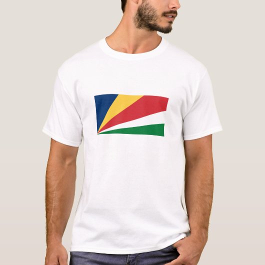 T-shirt Seychelles Flag (Devant)