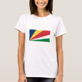 T-shirt Seychelles Flag (Devant)