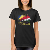T-shirt Seychellian enthusiasts for Sesel and Seychelles (Devant)