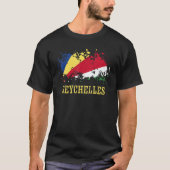 T-shirt Seychellian enthusiasts for Sesel and Seychelles (Devant)