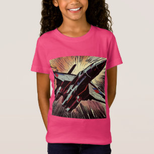 T-Shirt SF - Anime Starfighter Woodcut 2