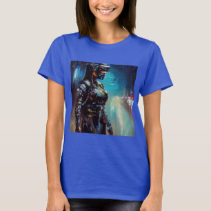 T-shirt SF - Cyberpunk Hero 2