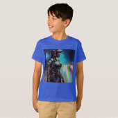 T-shirt SF - Cyberpunk Hero 2 (Devant entier)
