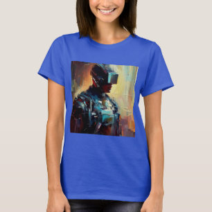 T-shirt SF - Cyberpunk Hero 3