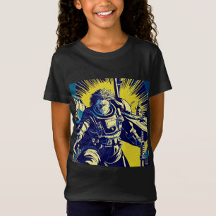 T-Shirt SF - Héros Anime Woodcut 1