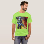T-shirt SF - Héros militaire 2 (Devant entier)
