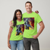 T-shirt SF - Héros militaire 2 (Unisexe)