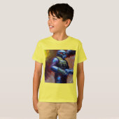 T-shirt SF - Héros militaire 4 (Devant entier)