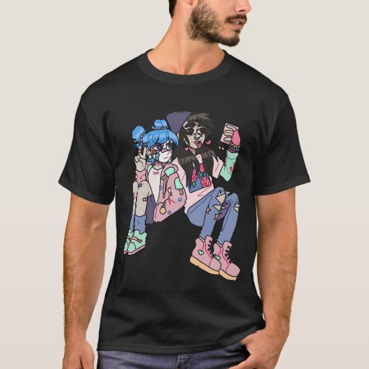 T-shirt SF kawaii (Devant)