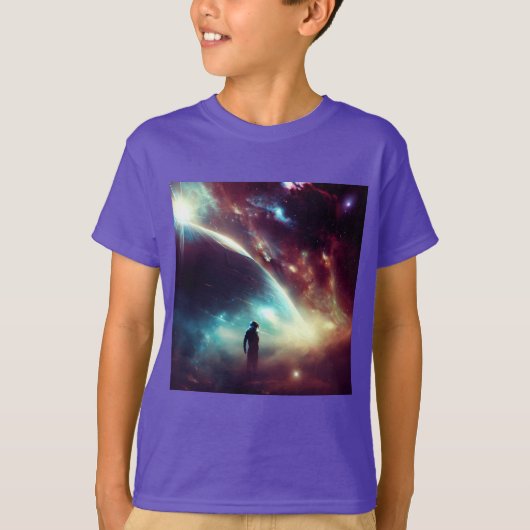 T-shirt SF - Opéra spatial 4 (Devant)