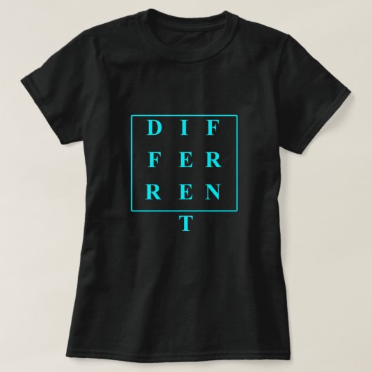 T-shirt SFWI - Different (Design devant)