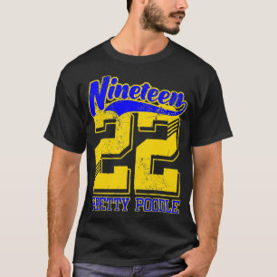 T-shirt SgRho HBCU Sororité éducée 1922 pour les beaux