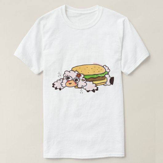 T-shirt Sha Burger à partir de " ; Les fichiers Walten (Design devant)