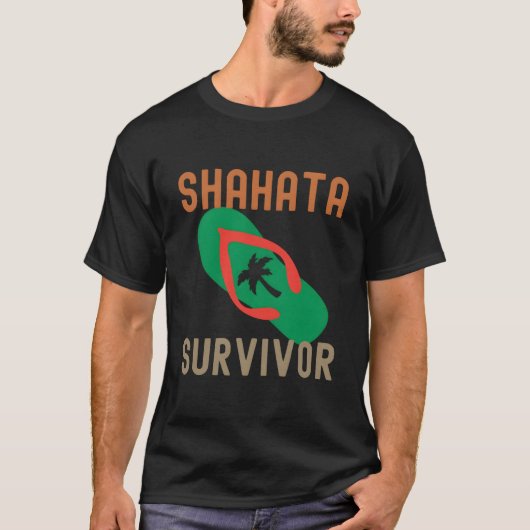 T-shirt Shaa Survivor Tropical Hawaiian (Devant)