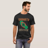 T-shirt Shaa Survivor Tropical Hawaiian (Devant entier)