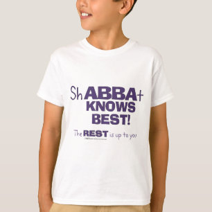 T-shirt ShABBAt Abba connaît le mieux