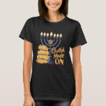 T-shirt Shabbat Challah Juif Chanukah Design Avec Challa<br><div class="desc">Chabbat Challah Juif Chanoukah Design Avec Pain Challah</div>