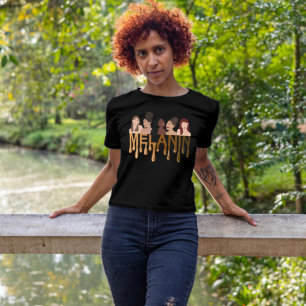 T-shirt Shades De Melanin L'autonomisation des femmes