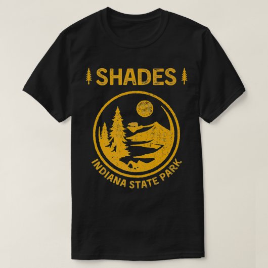 T-shirt Shades Indiana State Park Premium  (Design devant)