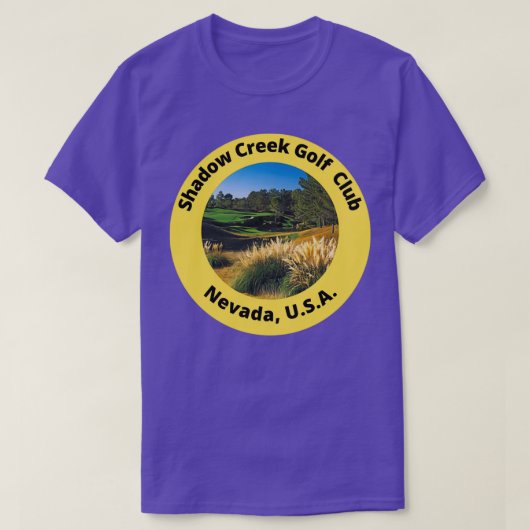 T-shirt Shadow Creek Golf Club Nevada U (Design devant)