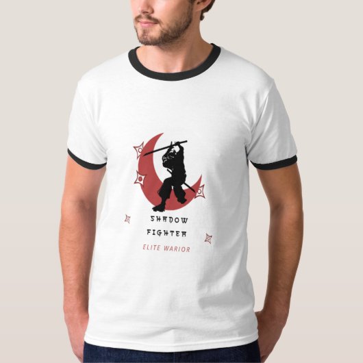 T-shirt Shadow Fighter - Elite Warrior Tee (Devant)