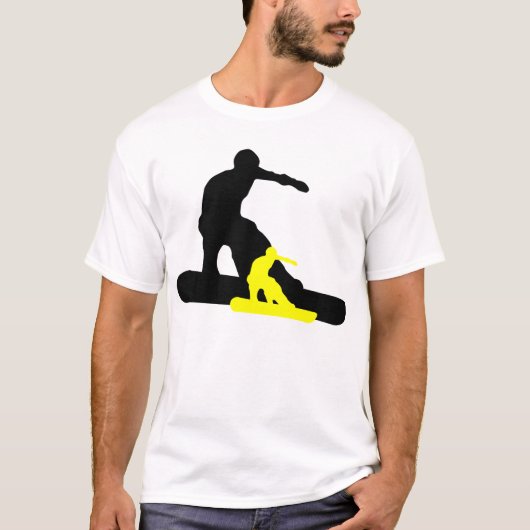 T-shirt shadowboarder : jaune : (Devant)