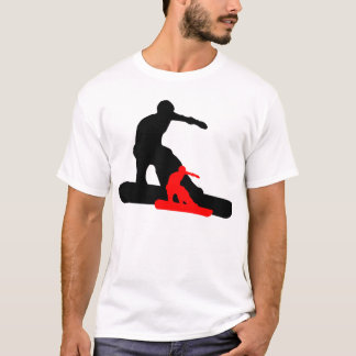 T-shirt shadowboarder : rouge :