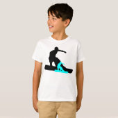 T-shirt shadowboarder : turquoise : (Devant entier)