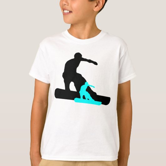 T-shirt shadowboarder : turquoise : (Devant)