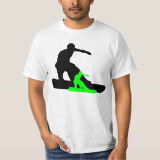 T-shirt shadowboarder : vert de néon :