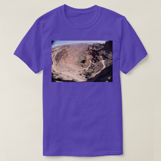 T-shirt Shafer Trail Canyonlands NP  (Design devant)