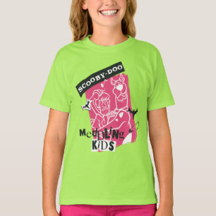 T-shirt Shaggy and Scooby Doo Meddling Kids Punk Outline