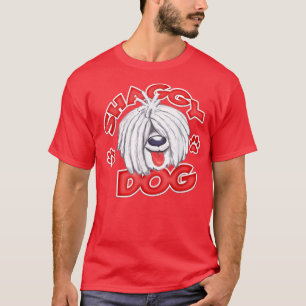 T-shirt Shaggy Dog White
