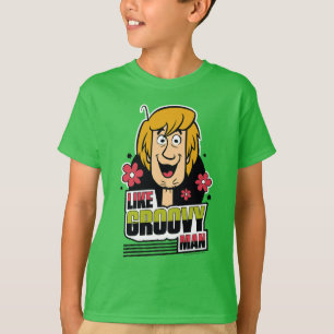 T-shirt Shaggy "Like Groovy Man" Graphic