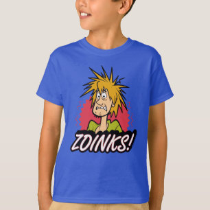 T-shirt Shaggy "Zoinks !" graphic