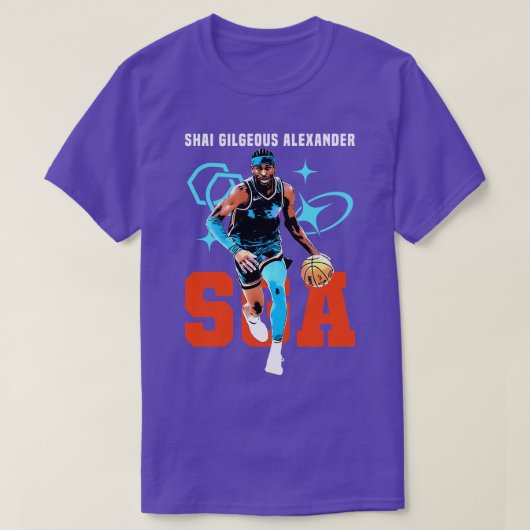 T-shirt Shai Gilgeous Alexander (Design devant)