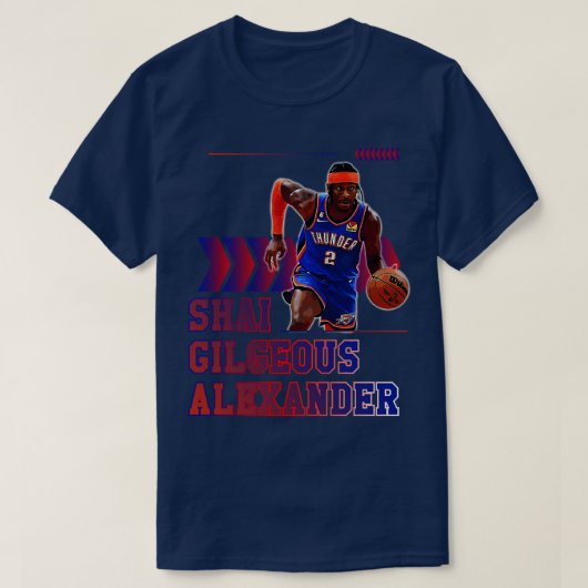 T-shirt Shai Gilgeous Alexander Basketball (Design devant)