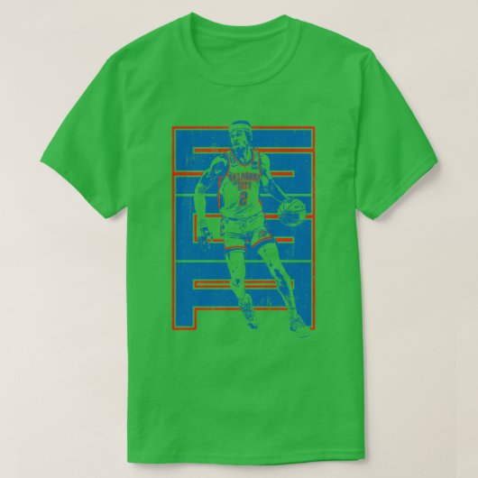 T-shirt Shai Gilgeous Alexander Variant (Design devant)
