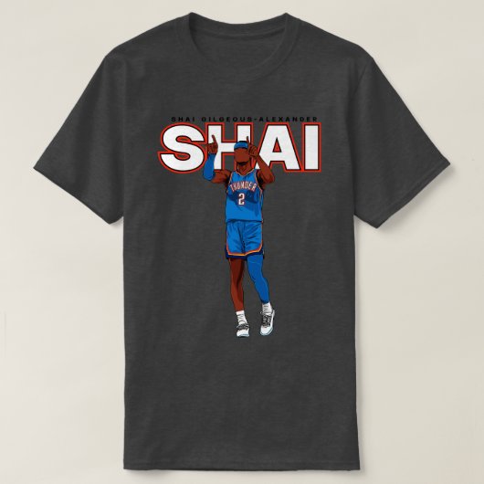 T-shirt Shai GilgeousAlexander 4 (Design devant)