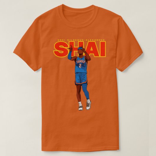T-shirt Shai GilgeousAlexander 5 (Design devant)