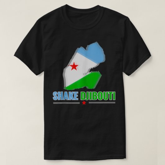 T-shirt Shake Djibouti (Design devant)