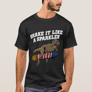 T-shirt Shake It Like a Sparkler Patriotic American Patrio