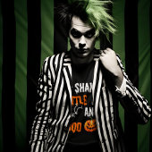 T-shirt Shake, Rattle, Boo Fun Skeleton Citrouille Hallowe