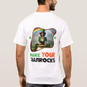T-shirt Shake Your Shamrocks - Irish Pub Trivia Night (Dos)