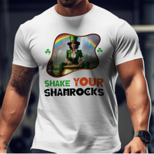 T-shirt Shake Your Shamrocks - Irish Pub Trivia Night