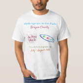 T-shirt Shakespeare 2021 (Devant)