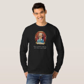 T-shirt Shakespeare dit que l'enfer est un diable vide est (Devant entier)
