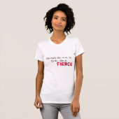 T-shirt shakespeare - elle est féroce et forte (Devant entier)
