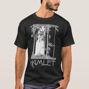 T-shirt Shakespeare Hamlet Ophelia Littérature anglaise