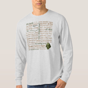 T-shirt Shakespeare insulte la collection